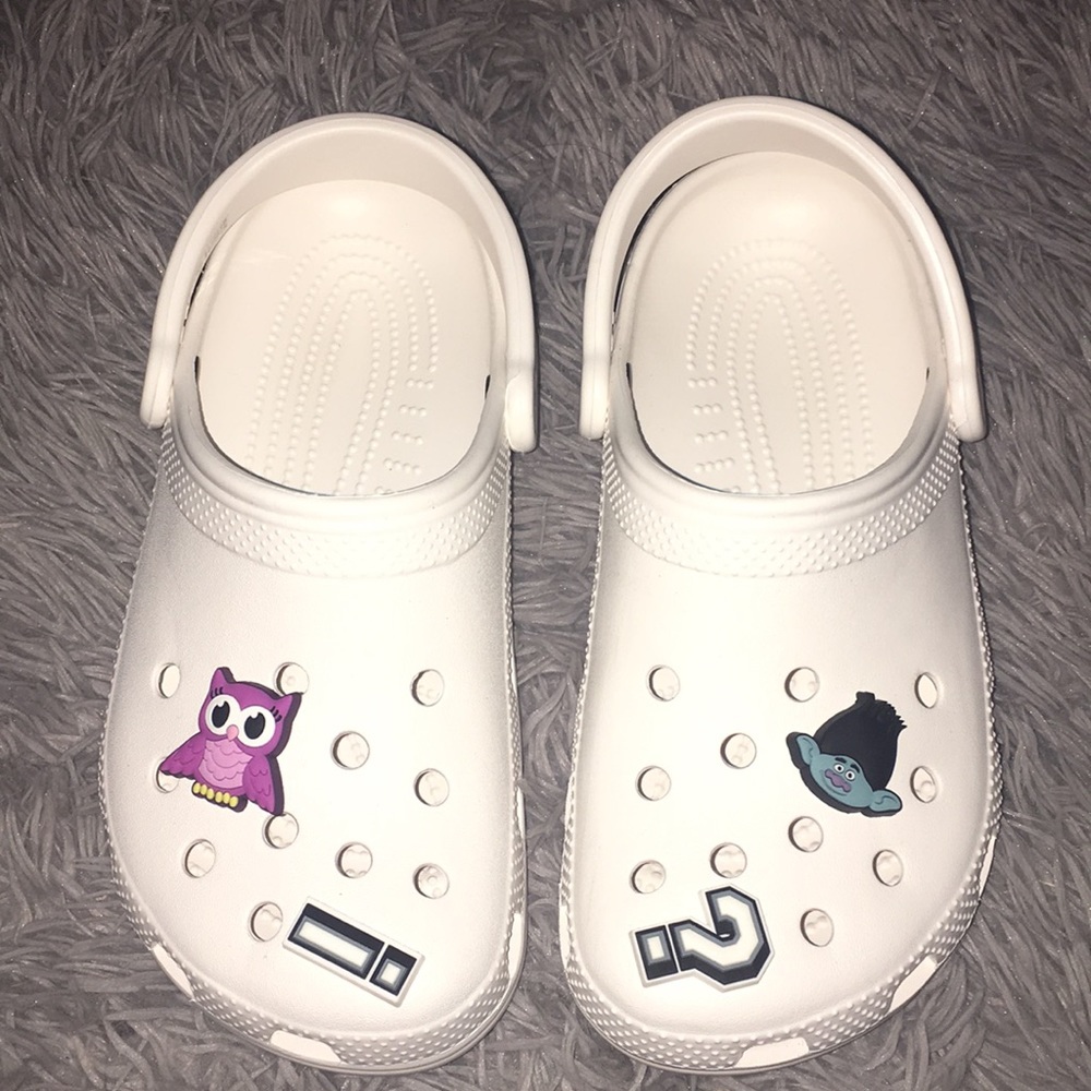 White crocs